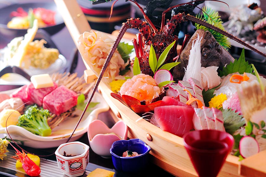 日本傳統的會席料理