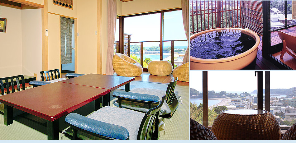 カジュアル露天風呂付客室